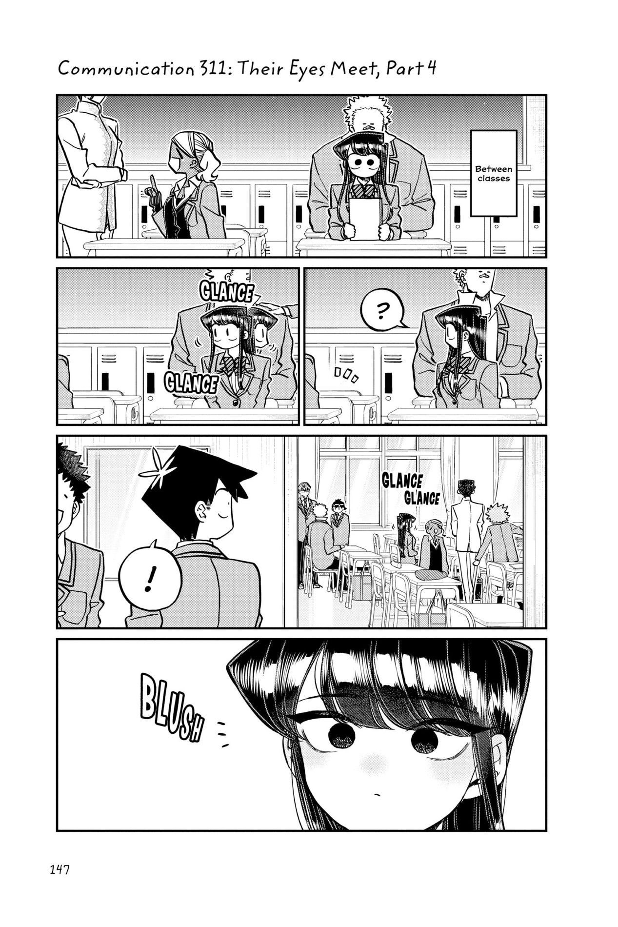 Komi Can’t Communicate, Chapter 311 image 1